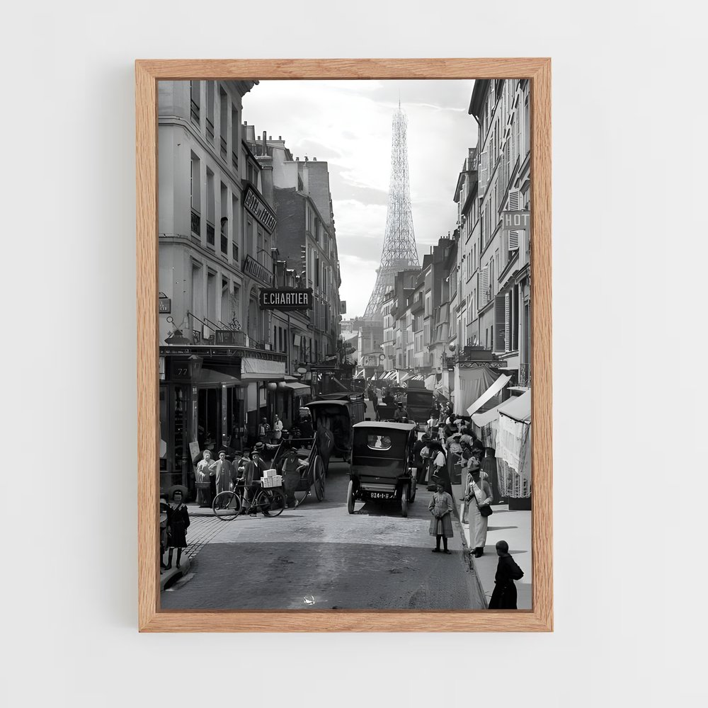 Poster Paris en Fête – affiche Jeux Olympiques (vue 4)